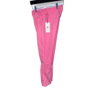 7 For All Mankind BARBIE Neon Pink Jeans NWT